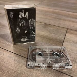 THE SCREAM‎ - LET IT SCREAM / Vintage Cassette Tape / 1991 Motley Crue